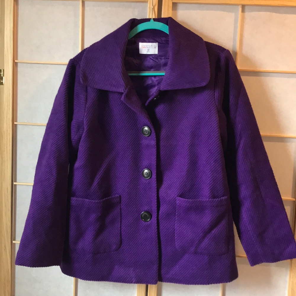 Vibrant Corduroy Coat